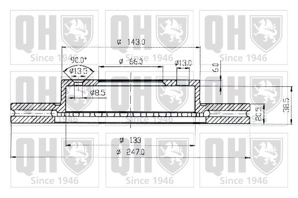 QUINTON HAZELL Piduriketas BDC3468